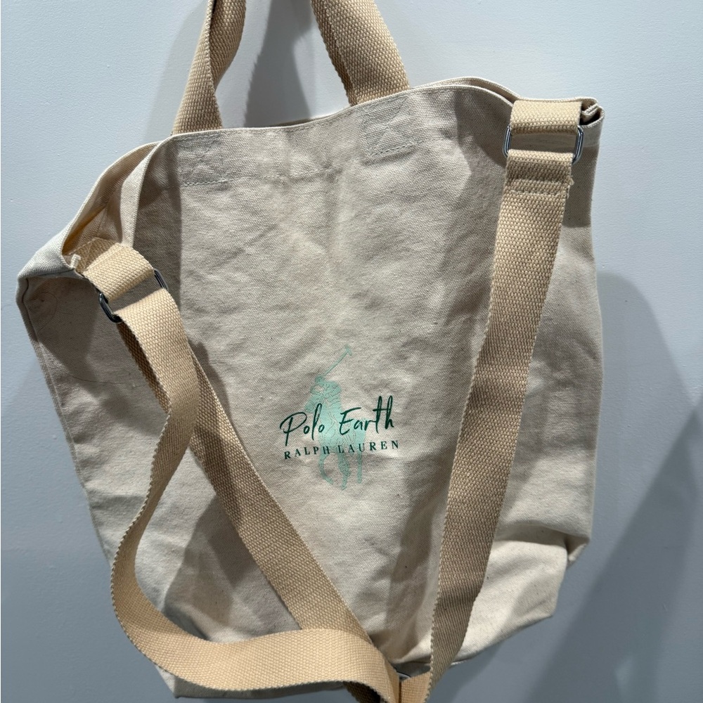 Ralph Lauren Polo Earth Tan Tote Bag